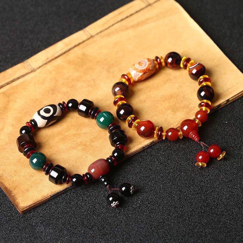 Original design, couple's jadeite bracelet