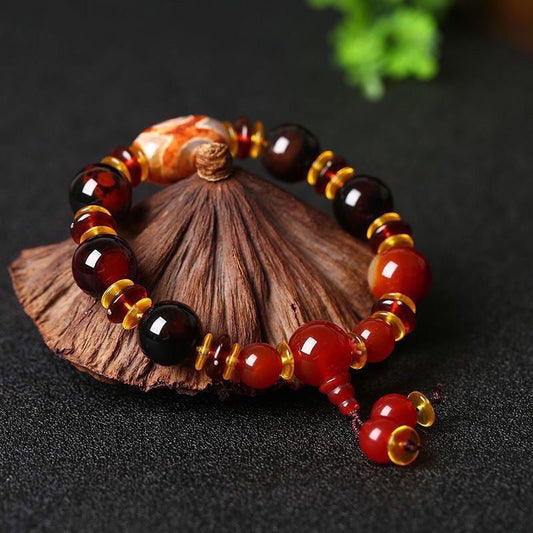 Original design, couple's jadeite bracelet