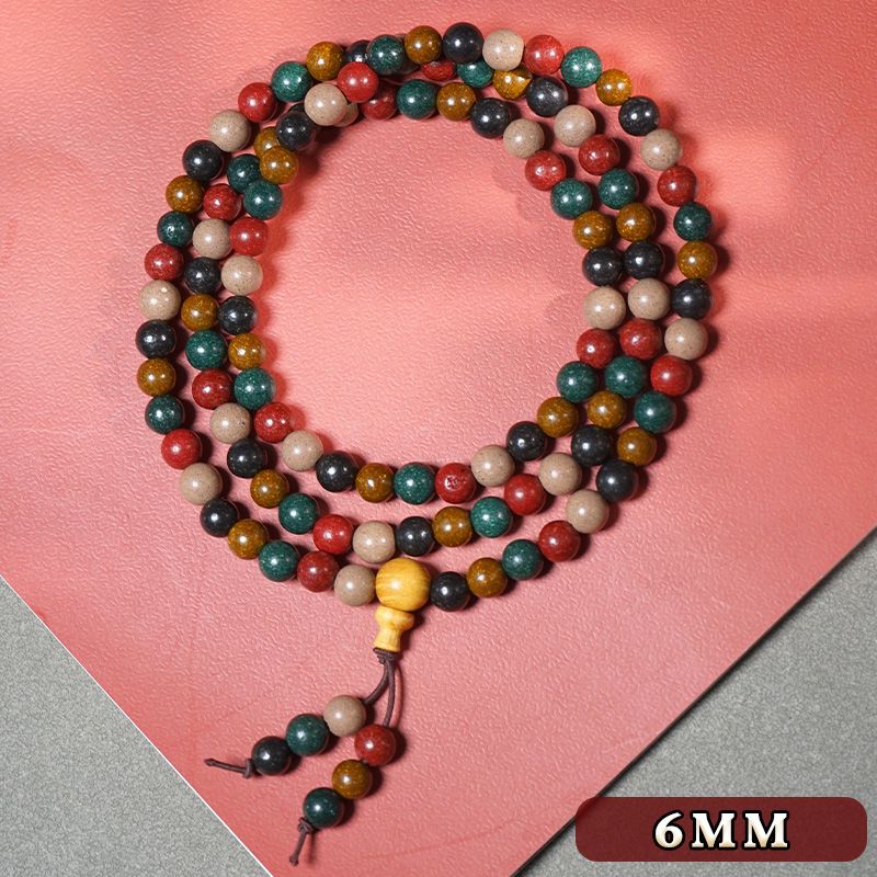 Herbal Energy Bracelet - Composed of handcrafted herbal beads, it is used to relieve stress, enhance concentration, and improve sleep.