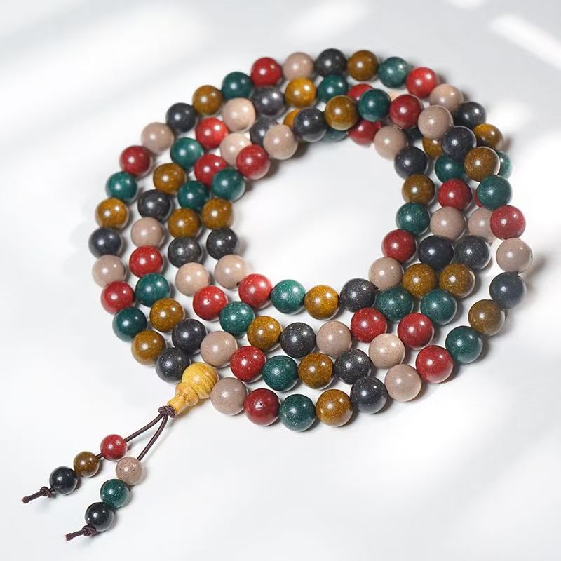 Herbal Energy Bracelet - Composed of handcrafted herbal beads, it is used to relieve stress, enhance concentration, and improve sleep.